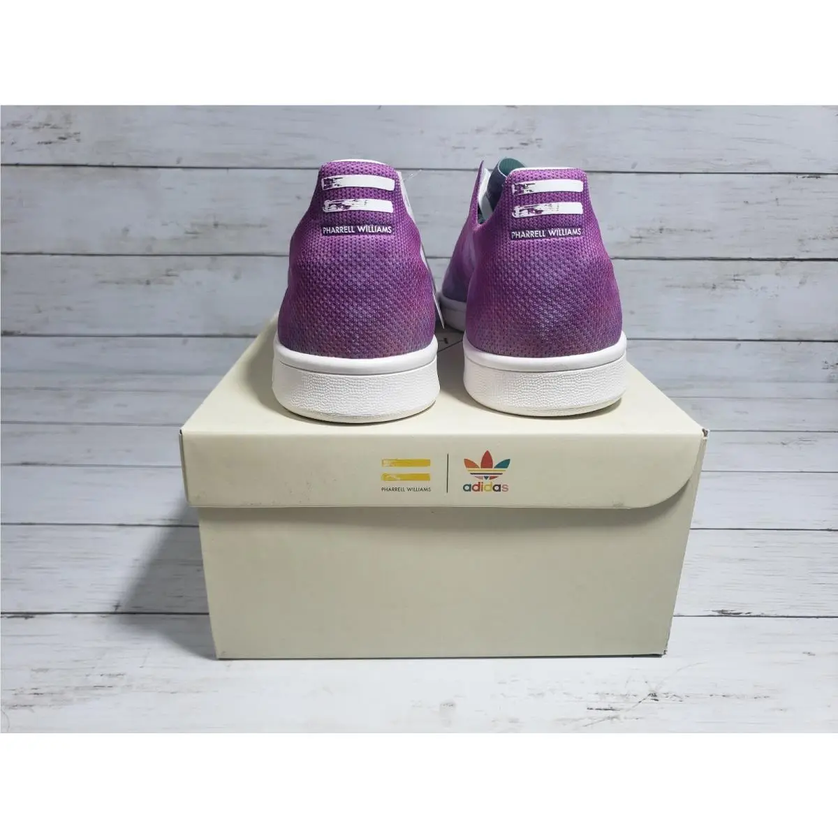 Adidas shoes - Stan Smith - Stan Smith - Chalk Coral / Running White / Running White, VARIATION: `Holi Powder Dye` 15
