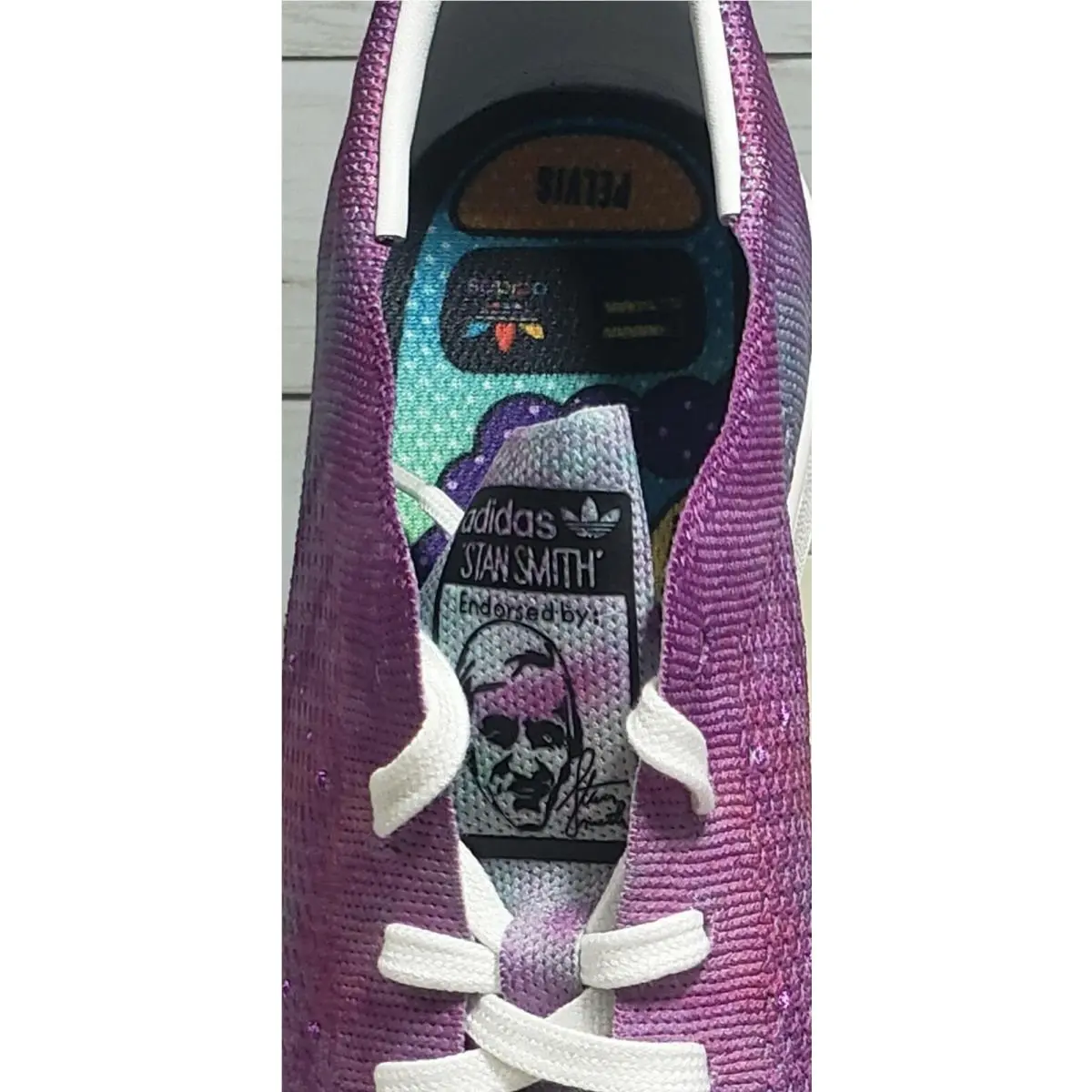 Adidas shoes - Stan Smith - Stan Smith - Chalk Coral / Running White / Running White, VARIATION: `Holi Powder Dye` 3