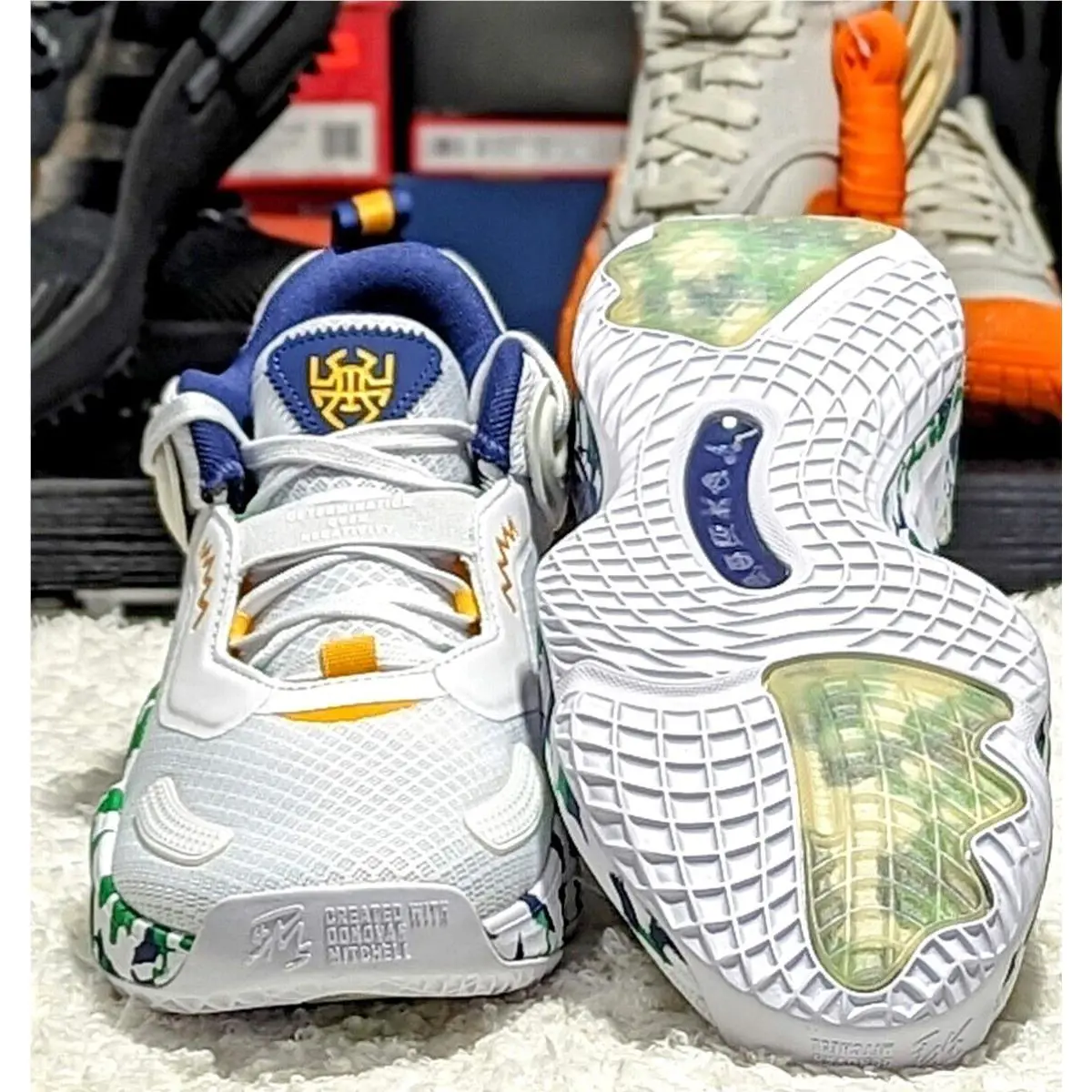 Adidas shoes - adidas D.O.N. Issue - Issue - H67722 - Multicolor 11