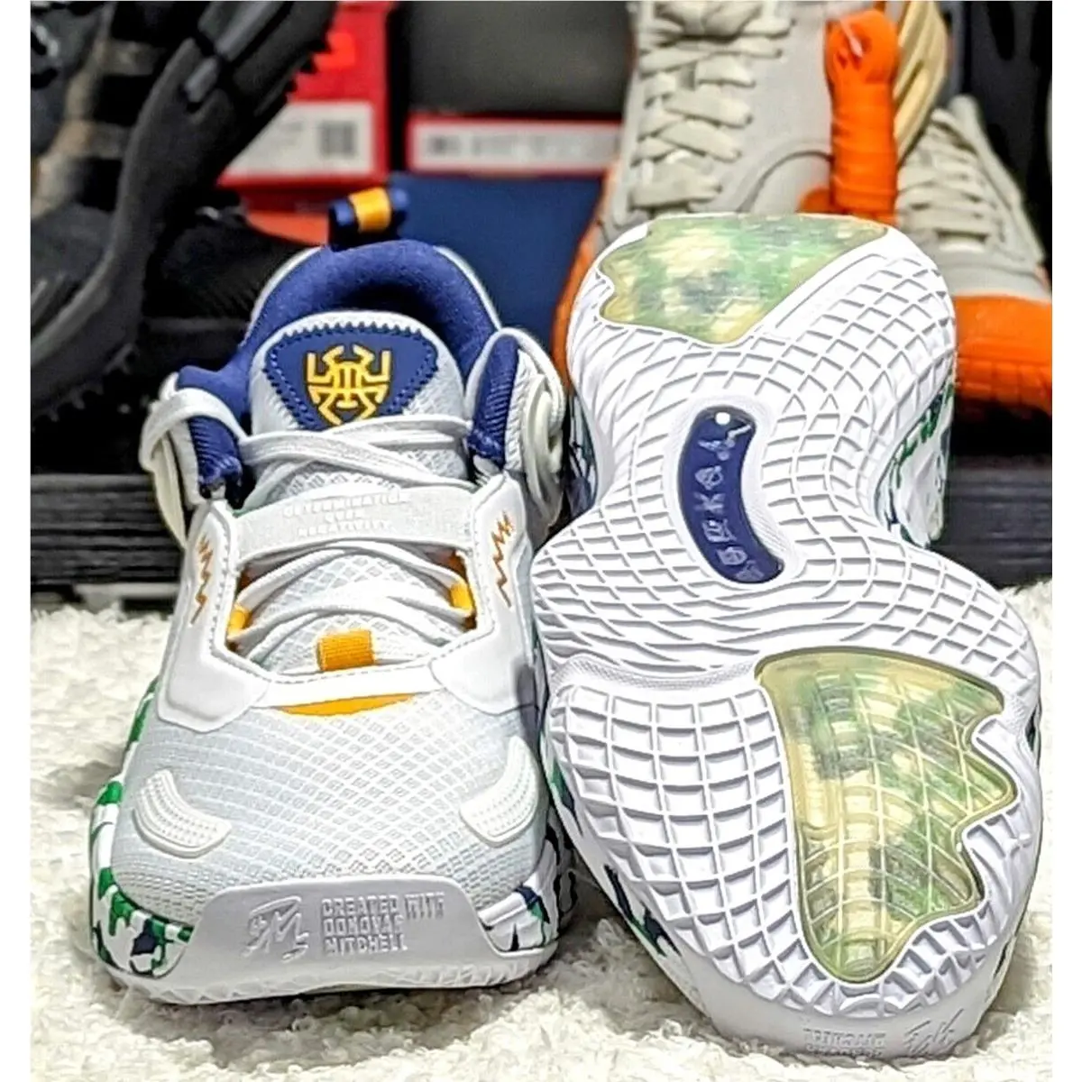 Adidas shoes - adidas D.O.N. Issue - Issue - H67722 - Multicolor 24