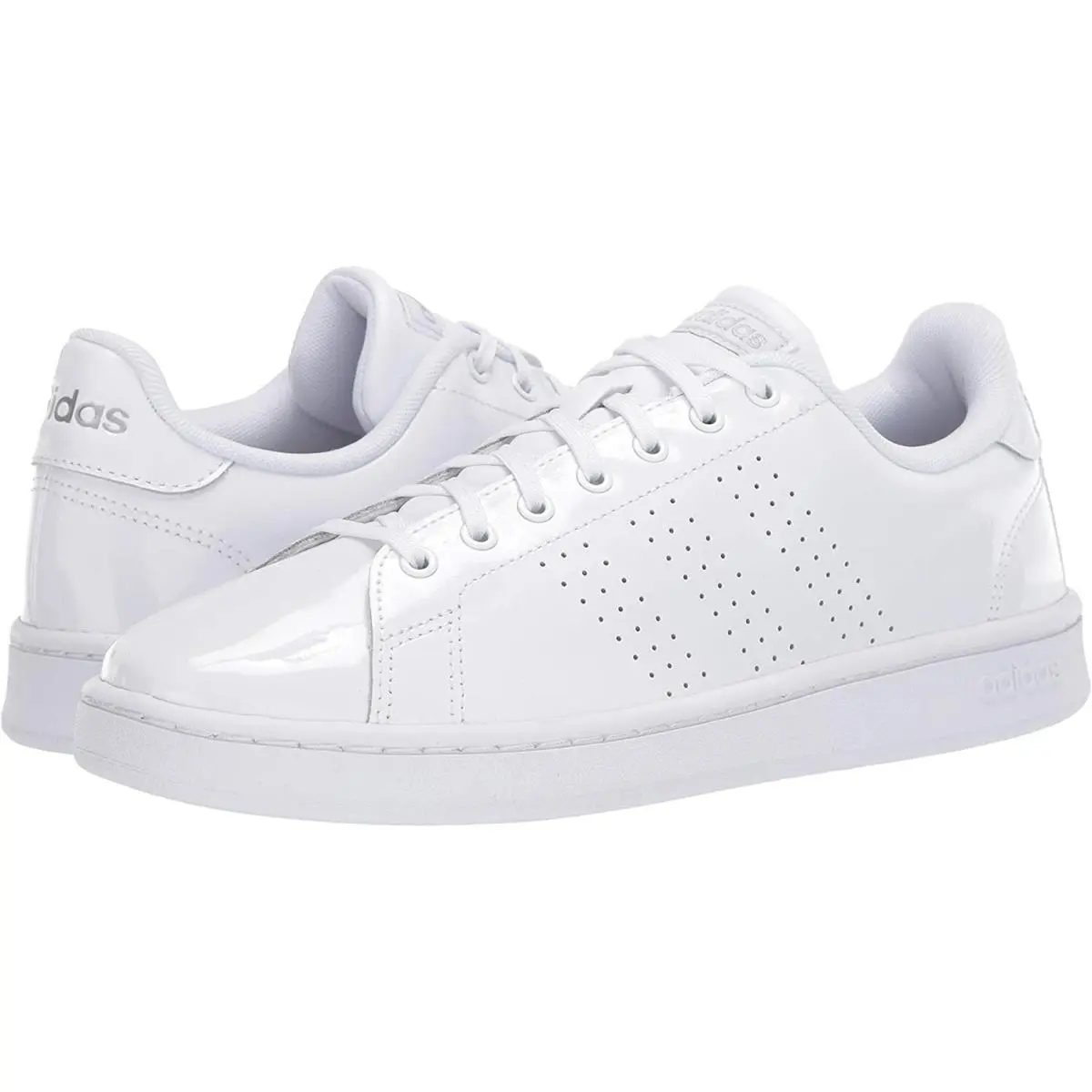 Adidas shoes - White/Matte Silver/Light Granite 12