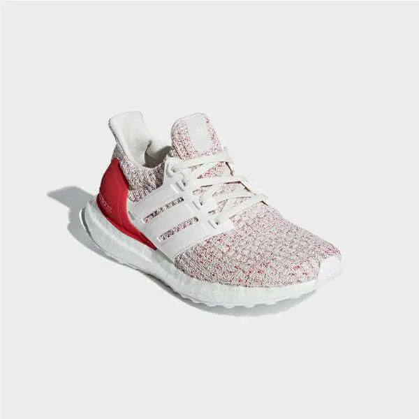 Adidas shoes - (Chalk White/Chalk White/Active Red) 1