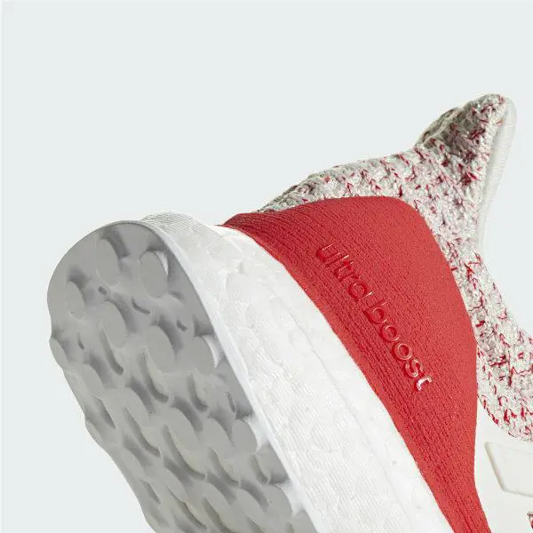 Adidas shoes - (Chalk White/Chalk White/Active Red) 4
