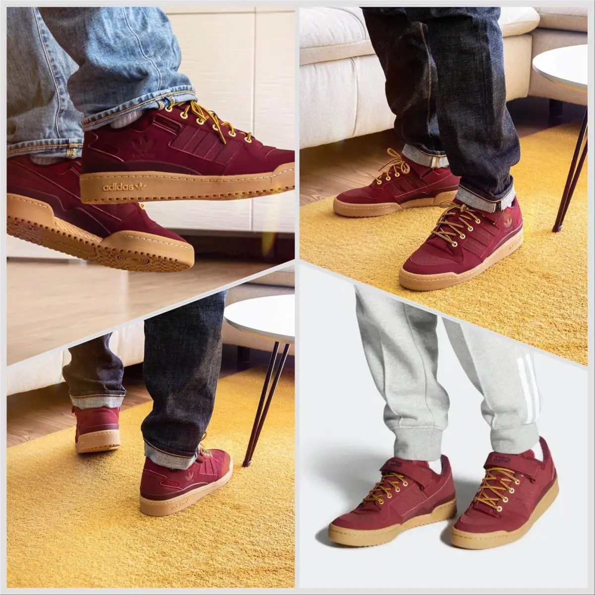 Adidas shoes - adidas Forum Low - Forum Low - GX7077 - Red 6