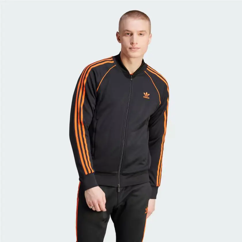 Adidas clothing - II5766 II5765 - II5766 II5765 - Black / Semi Impact Orange 2