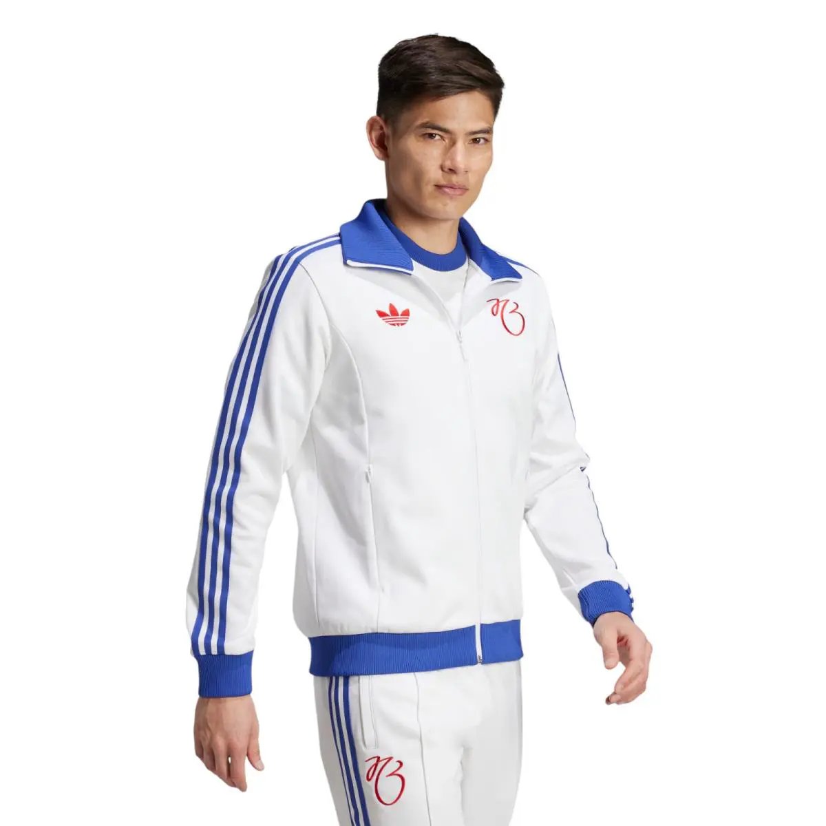 Adidas clothing - Jude Bellingham Beckenbauer Track Suit - White 10