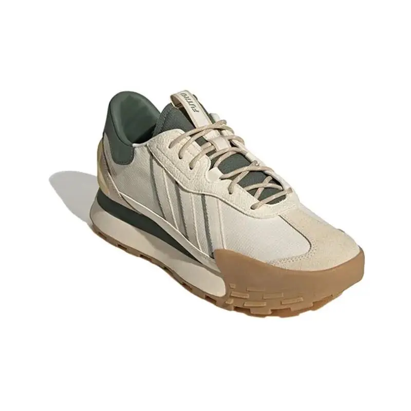 Adidas shoes - Cream White/Green 10