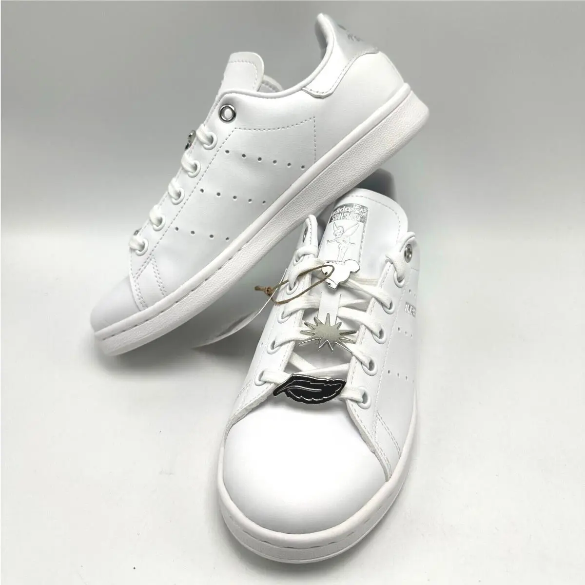 Adidas shoes - adidas Stan Smith - Stan Smith - GY3533 - CLOUD WHITE / SILVER METALLIC / SCARLET 3
