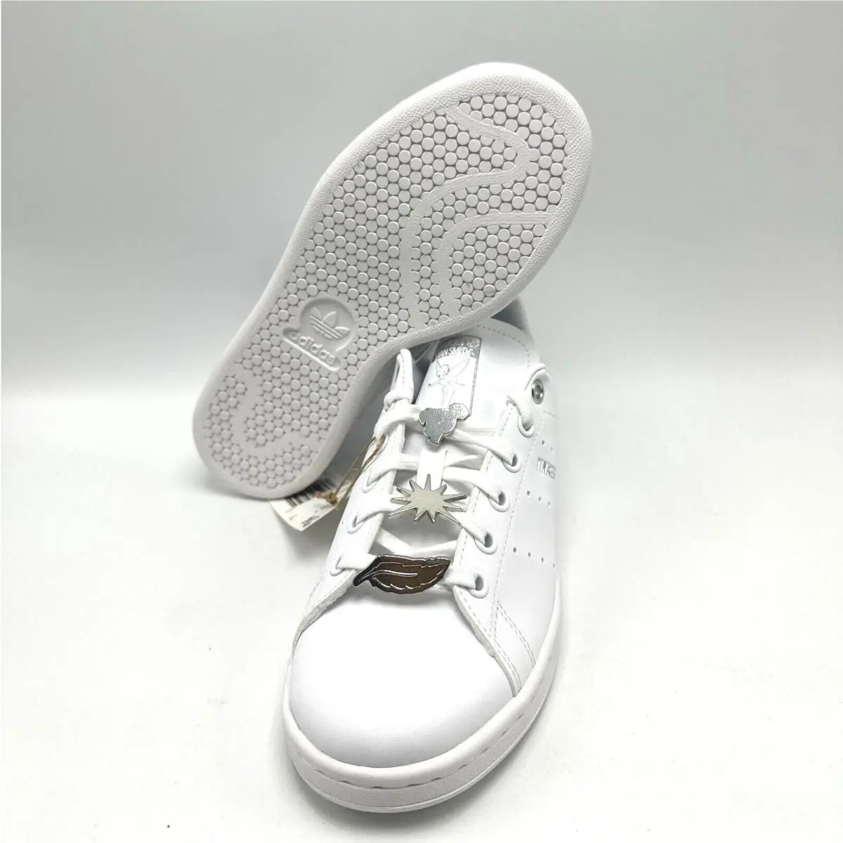 Adidas shoes - adidas Stan Smith - Stan Smith - GY3533 - CLOUD WHITE / SILVER METALLIC / SCARLET 4