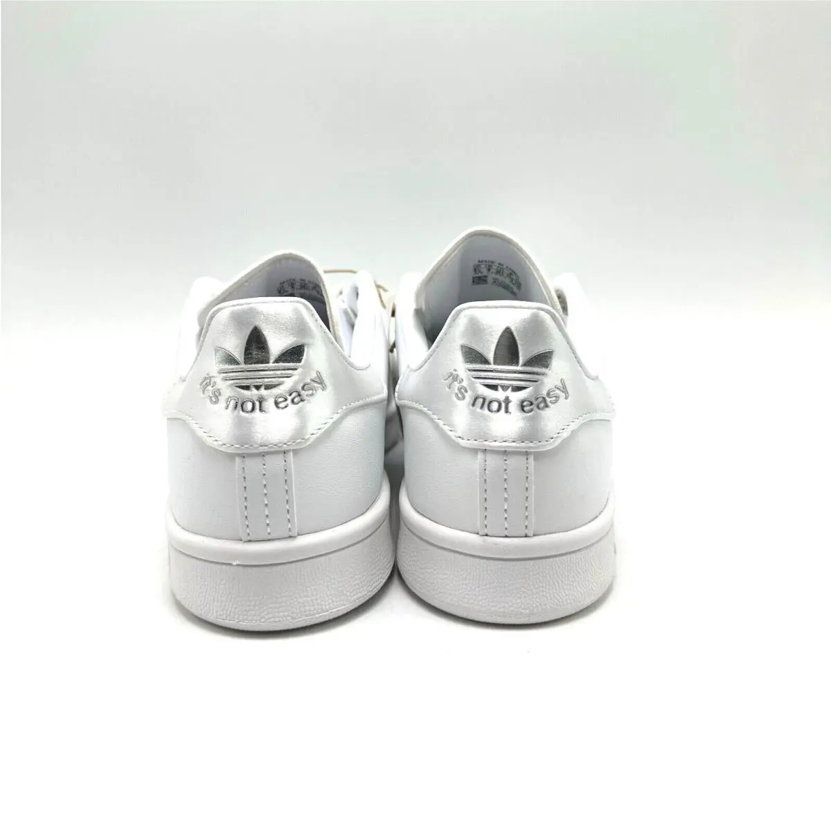 Adidas shoes - adidas Stan Smith - Stan Smith - GY3533 - CLOUD WHITE / SILVER METALLIC / SCARLET 7