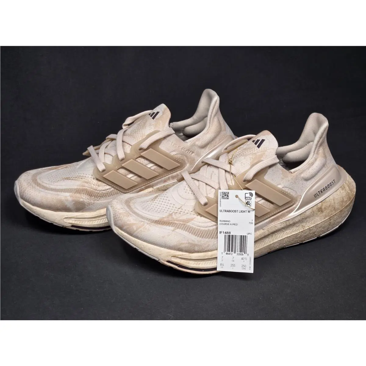 Adidas Ultraboost Light Low Womens Sizes Pink Tan Mauve Running Shoes IF1488 Nby