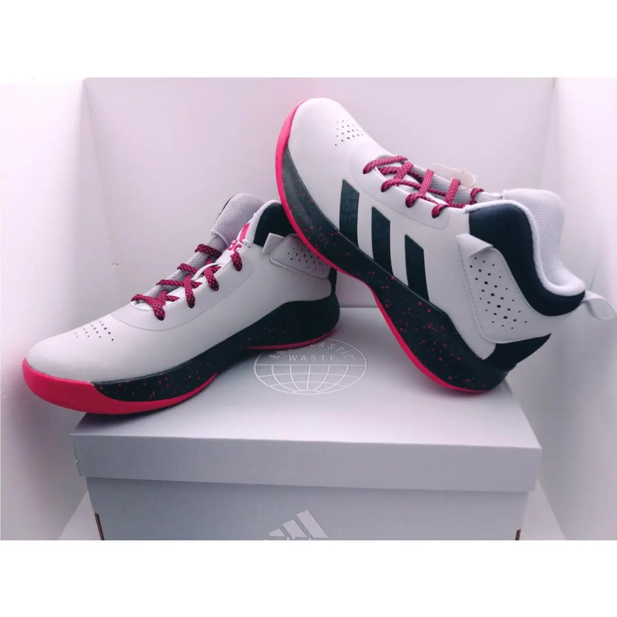 Adidas shoes - ADIDAS CROSS EM UP 5 WIDE - FW8980 - LIGHT Grey Two / Core Black / Scarlet 0