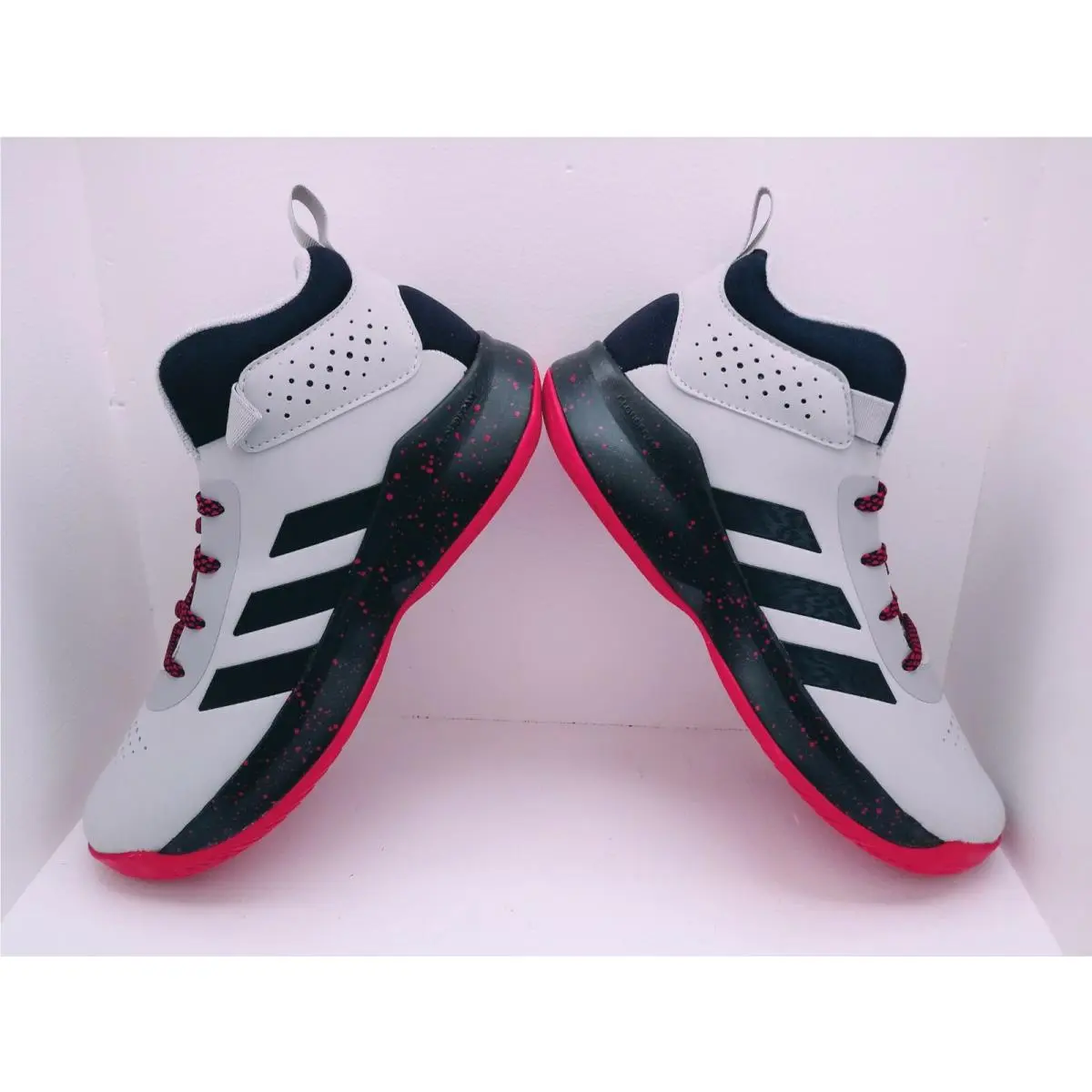 Adidas shoes - ADIDAS CROSS EM UP 5 WIDE - FW8980 - LIGHT Grey Two / Core Black / Scarlet 18