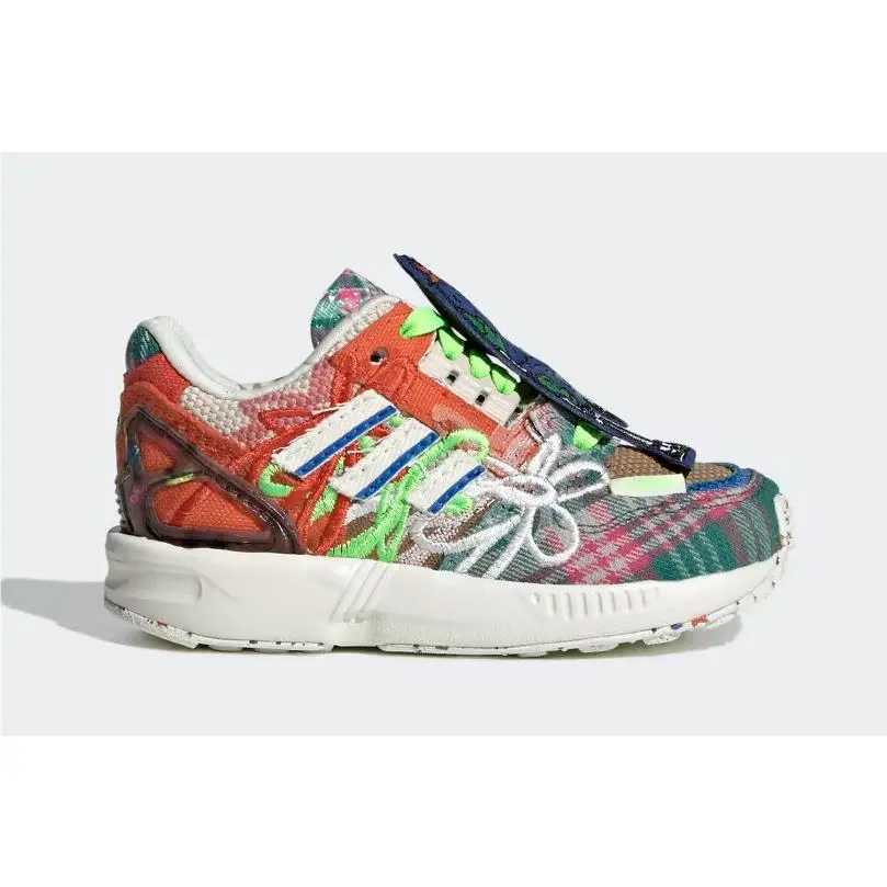 Adidas shoes - adidas Zx 8000 - Off White/Blue Bird/Red 7