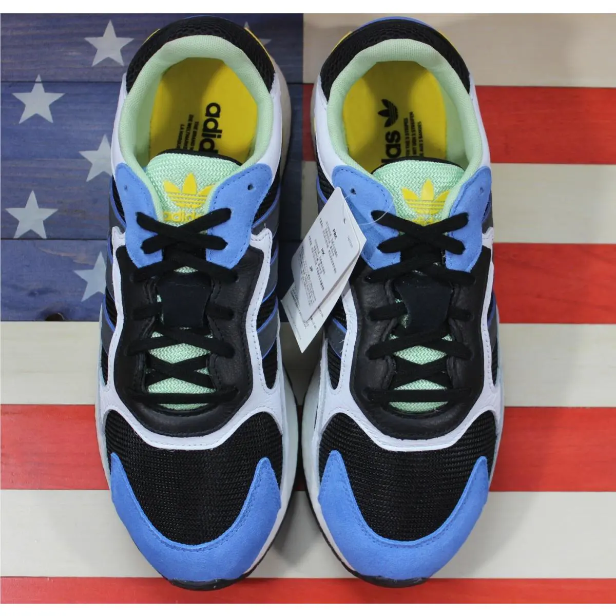 Adidas shoes - Adidas Tresc Run - Tresc Run - EG7949 - Black, Manufacturer: Core-Black/Solid-Grey/White/Yellow/Blue 9