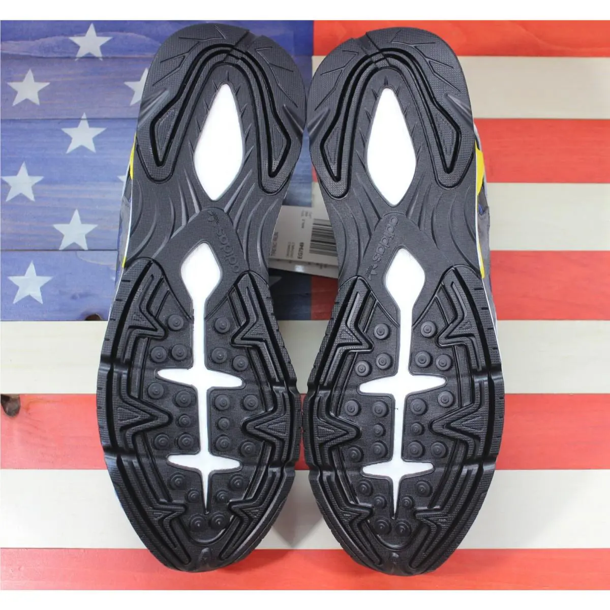 Adidas shoes - Adidas Tresc Run - Tresc Run - EG7949 - Black, Manufacturer: Core-Black/Solid-Grey/White/Yellow/Blue 10