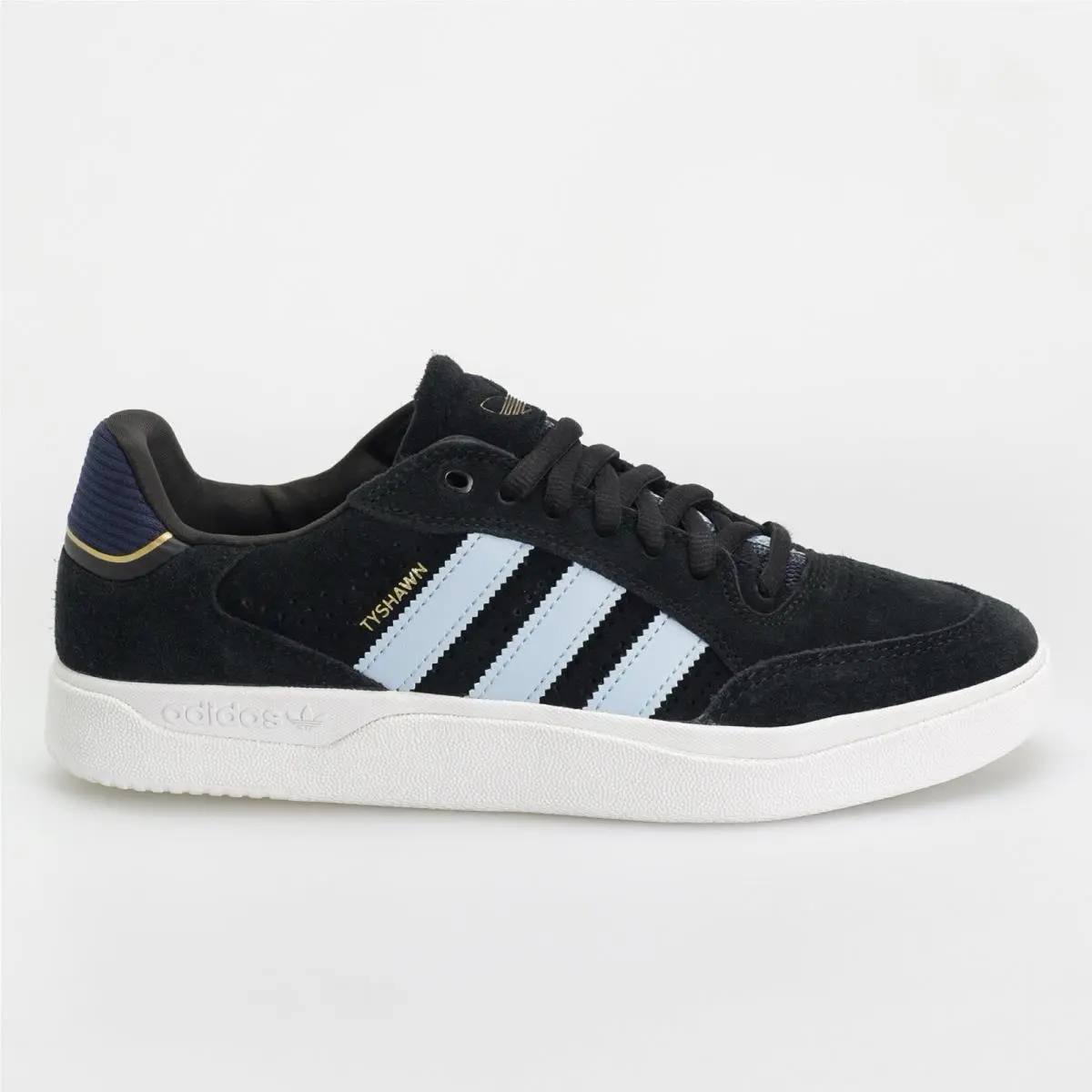 Adidas Tyshawn Low Men’s Athletic Shoe Black Sneaker Footwear Skate Trainer 153
