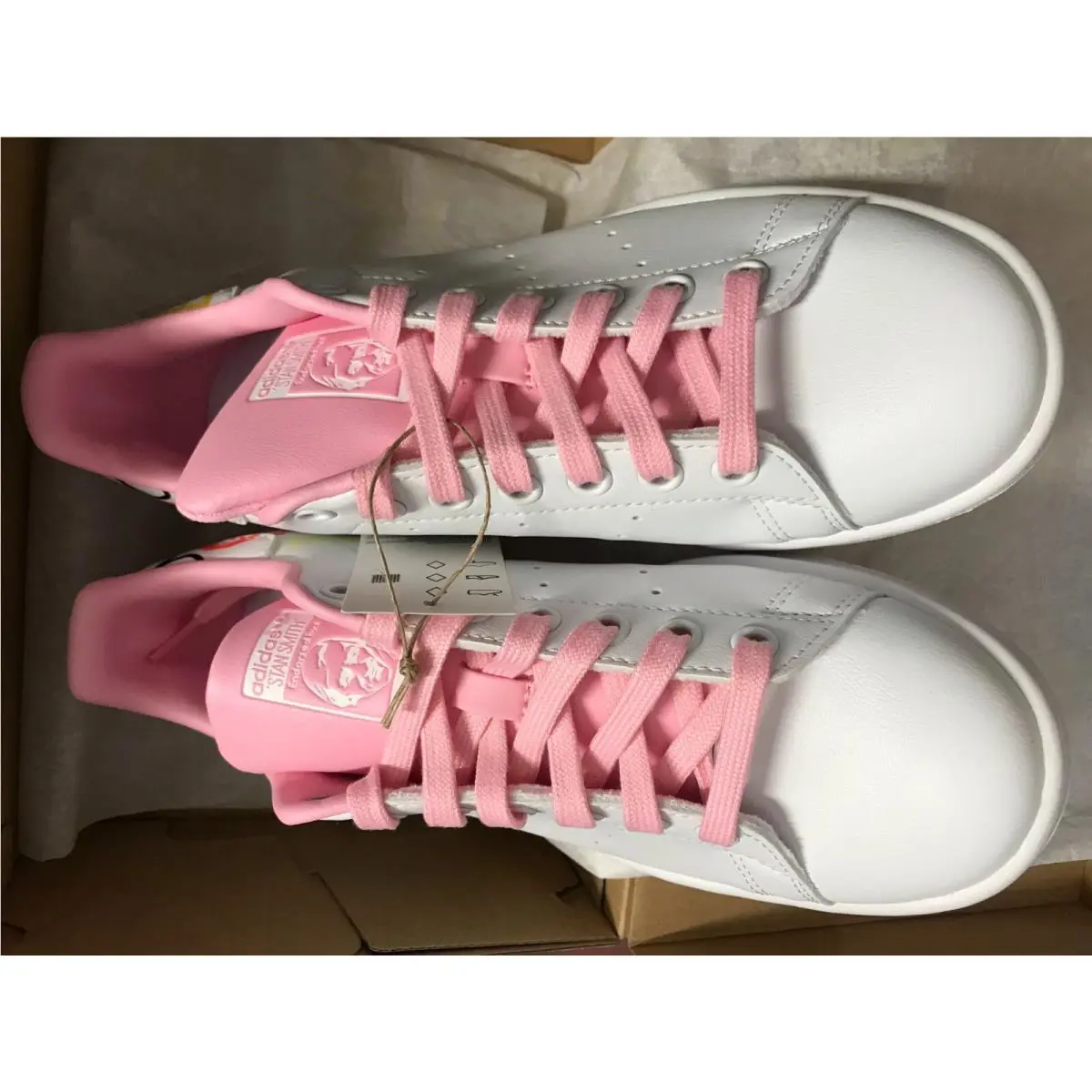 Adidas shoes - Adidas Originals Stan Smith FX5680 - FX5680 - Cloud White / True Pink 12
