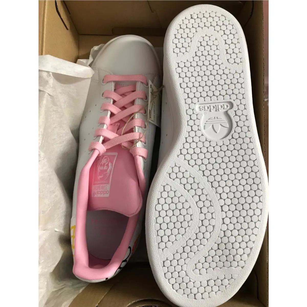 Adidas shoes - Adidas Originals Stan Smith FX5680 - FX5680 - Cloud White / True Pink 30