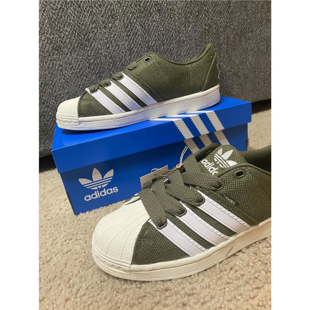 Adidas shoes - Olive Green 4