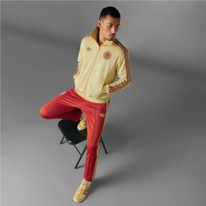 Adidas clothing - IU2186 IU2183 - IU2186 IU2183 - Almost Yellow / Tribe Orange 18