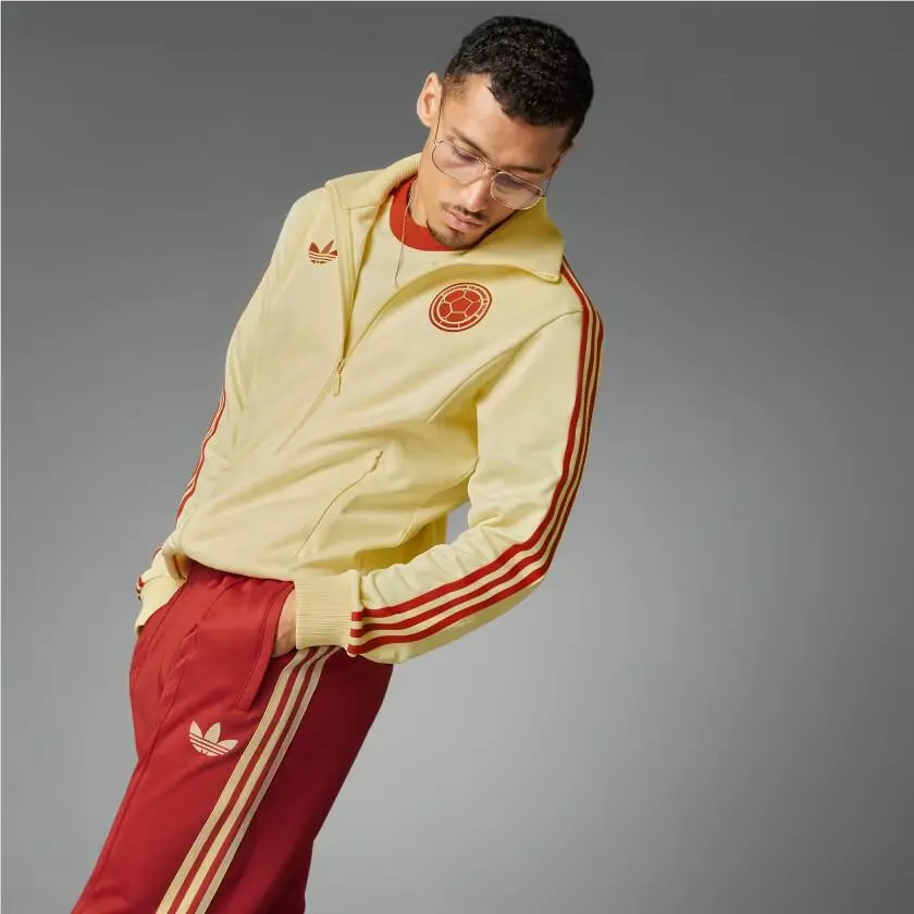 Adidas clothing - IU2186 IU2183 - IU2186 IU2183 - Almost Yellow / Tribe Orange 22