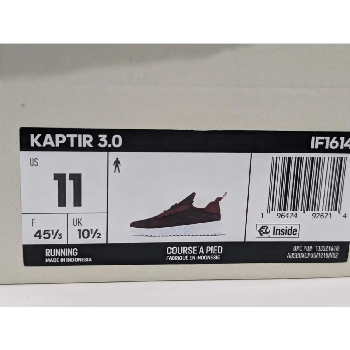 Adidas shoes - adidas Kaptir 3.0 - Kaptir - IF1614 - Burgundy 20