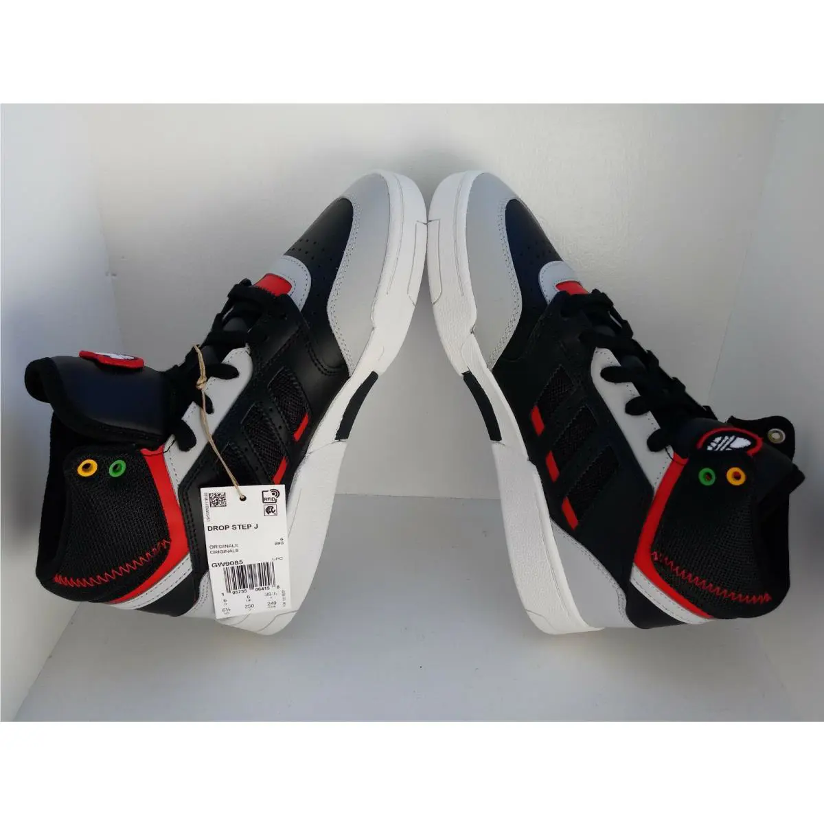 Adidas shoes - adidas Drop Step - Drop Step - GW9085 - BLACK/VIVID RED-GREY 6