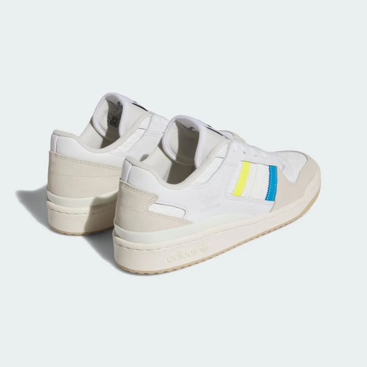 Adidas shoes - Cloud white, Bright Yellow, Bright Blue 12