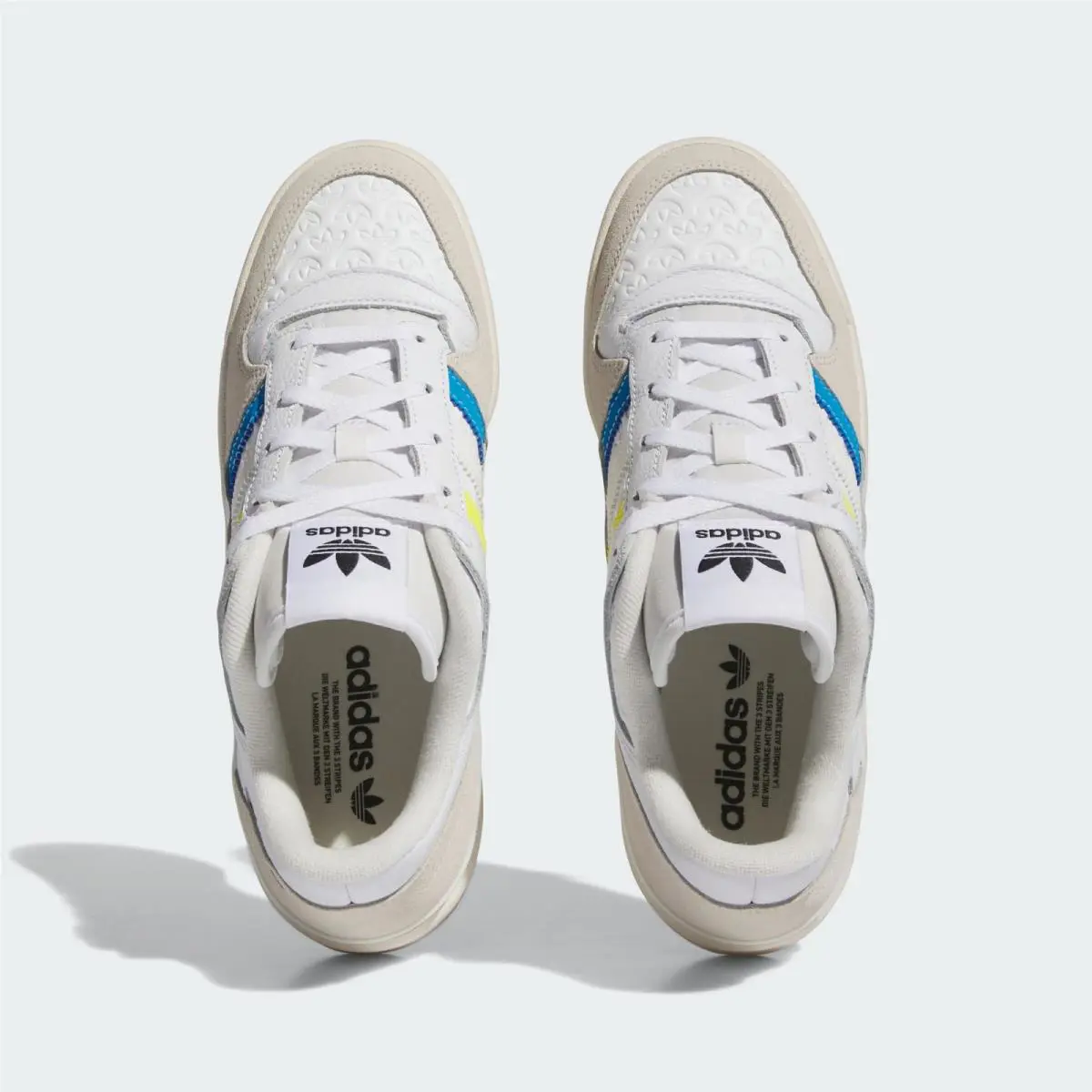 Adidas shoes - Cloud white, Bright Yellow, Bright Blue 15