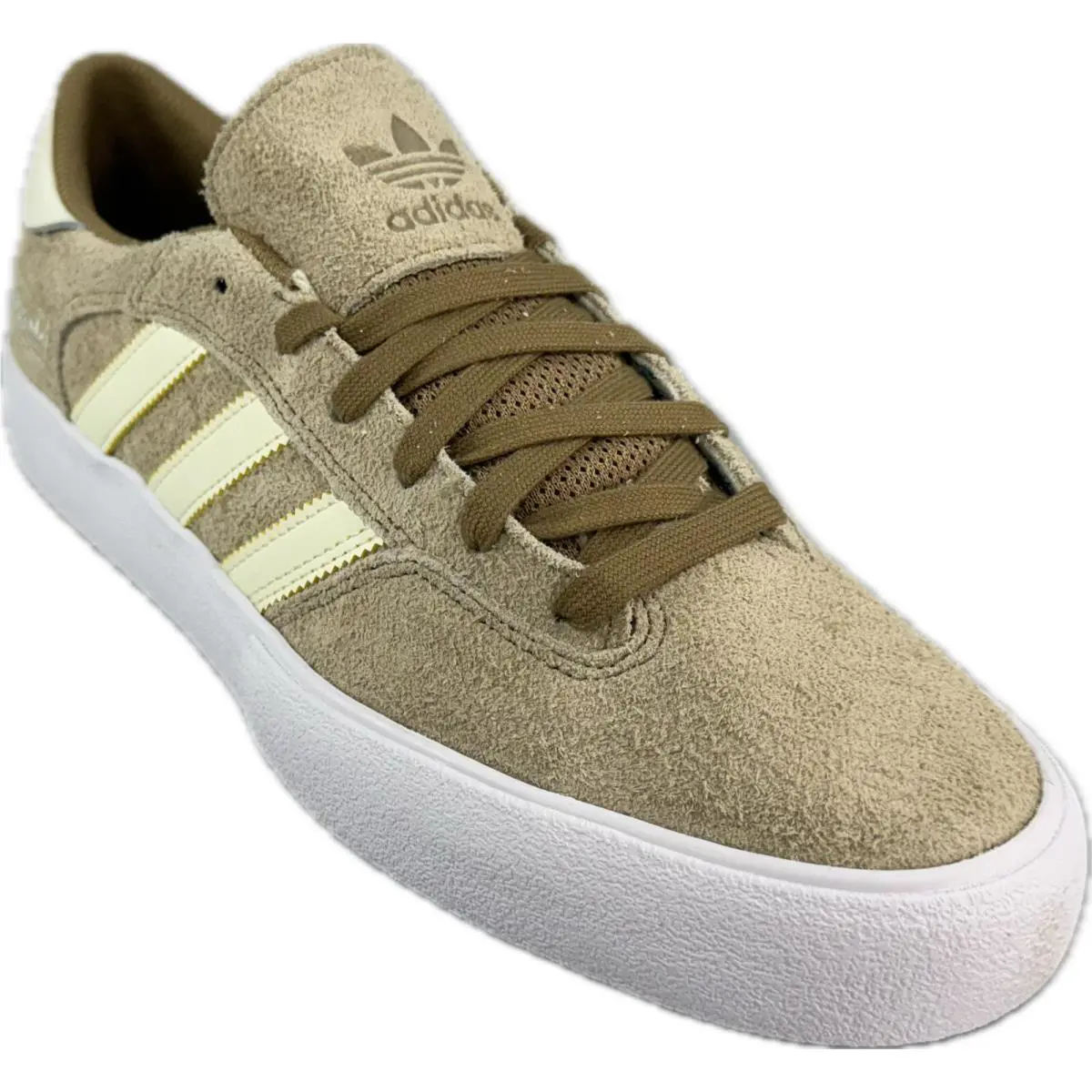 Adidas Men`s Matchbreak Super Suede Leather Skatebording Shoes IE3136 - Carbo/Ivory