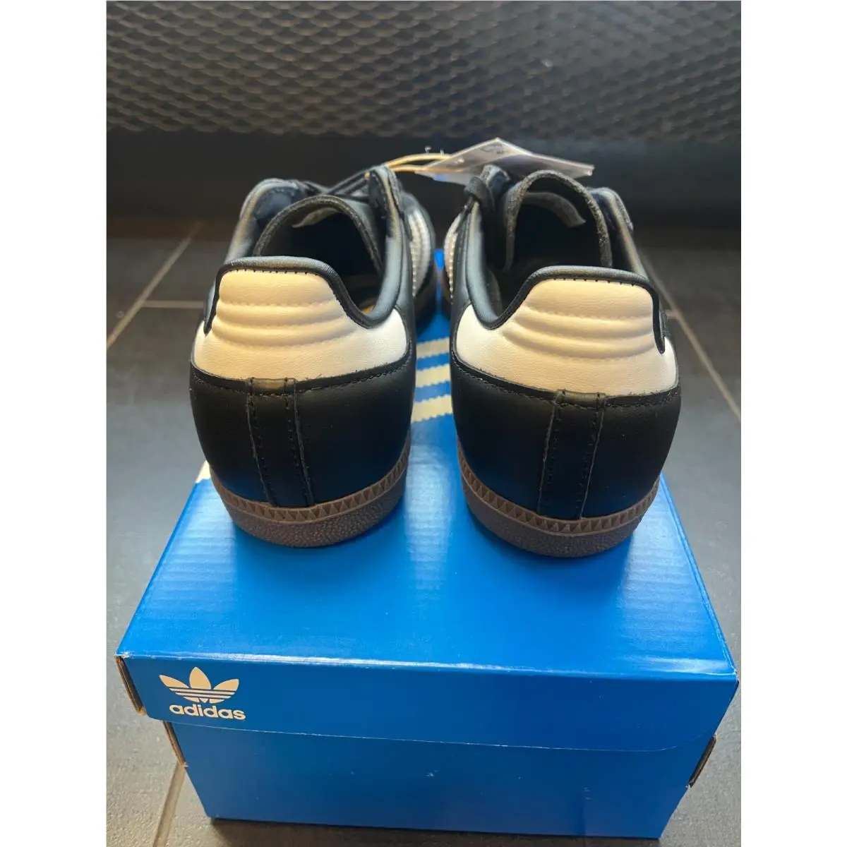 Adidas shoes - IE3676 - IE3676 - BLACK AND WHITE 9