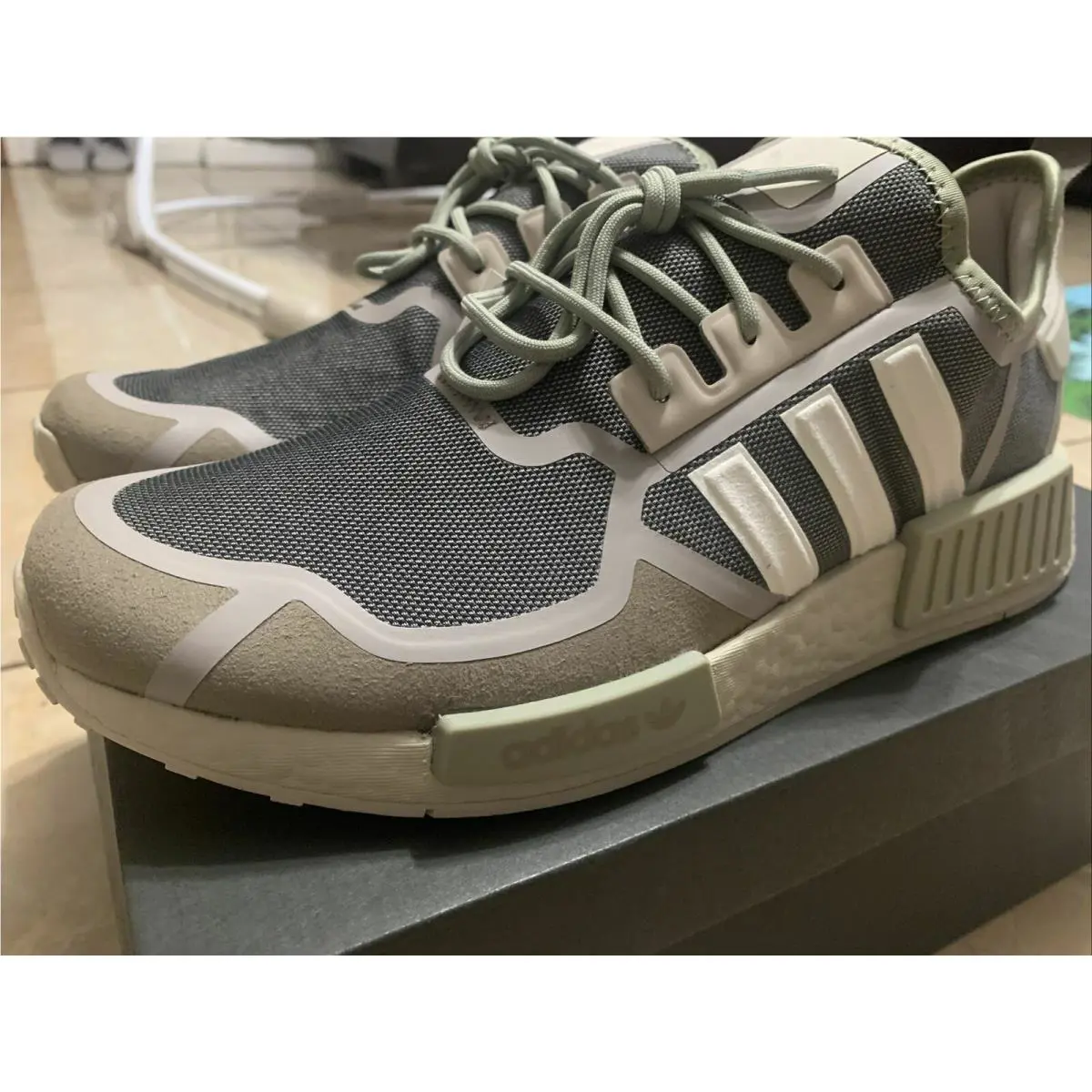 Adidas shoes - adidas NMD R1 - NMD - GX7606 - White 13