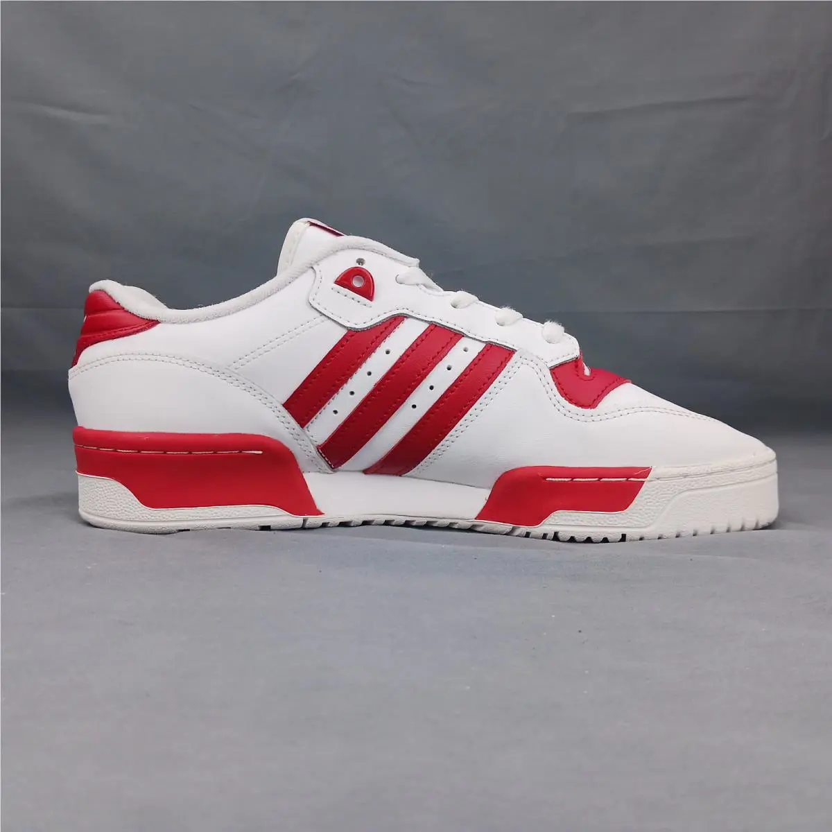Adidas Originals Rivalry Men`s Low Sneakers GZ9793 White Red Sizes 9-12