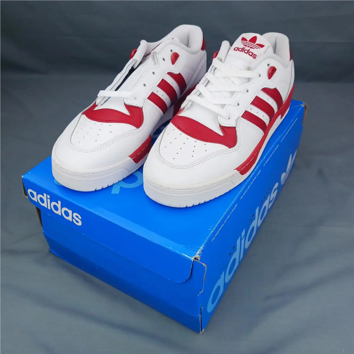 Adidas shoes - adidas Rivalry - Rivalry - GZ9793 - White, Red 16