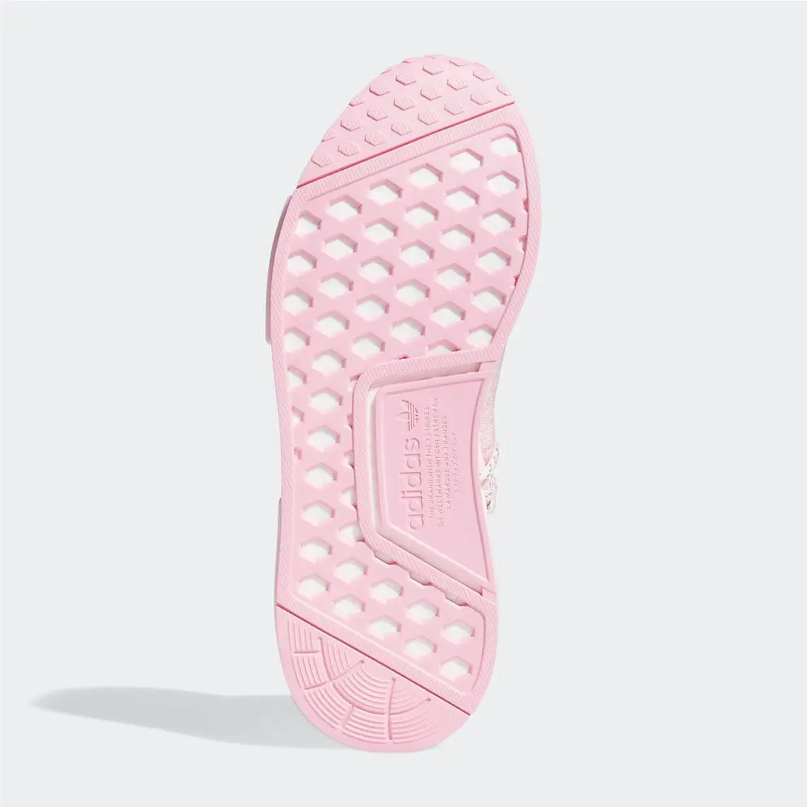 Adidas shoes - AdidasNMD Hu - NMD - GY0088 - Pink/Pink/Core Black 4