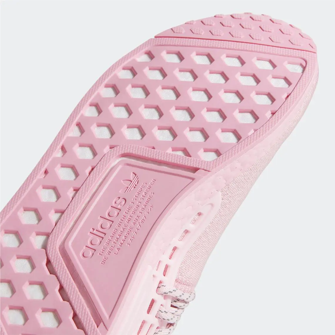 Adidas shoes - AdidasNMD Hu - NMD - GY0088 - Pink/Pink/Core Black 6