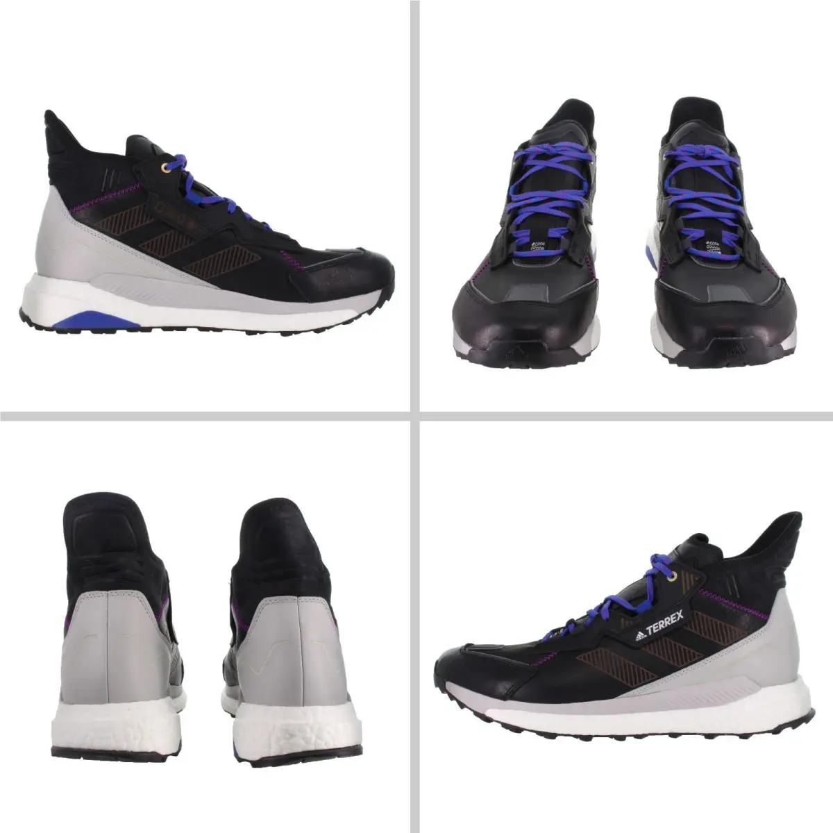 Adidas shoes - Adidas Terrex Free Hyperblue - Terrex Free Hyperblue - G55460 - Core Black, Cloud White, Grey 8
