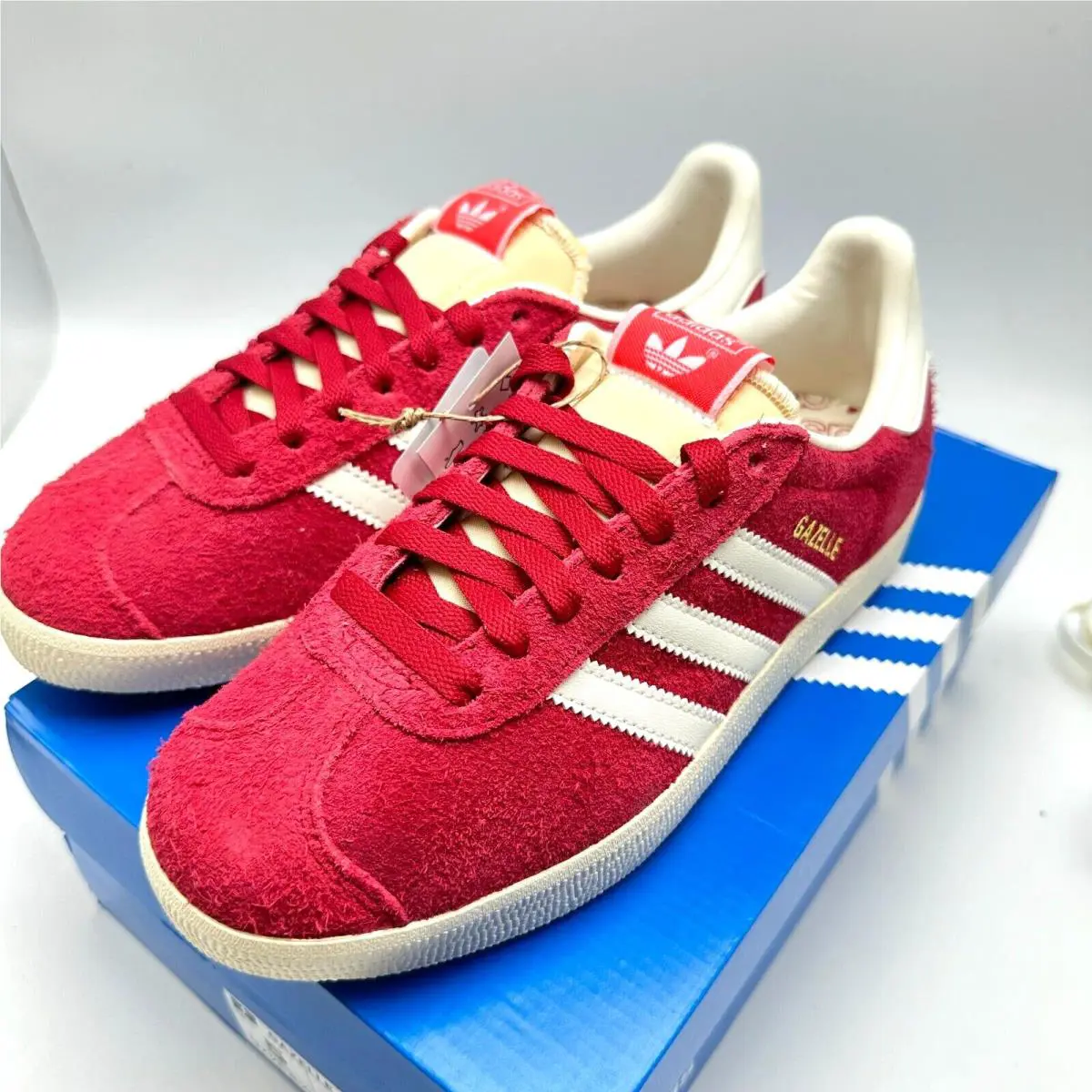 Adidas shoes - adidas Gazelle - Gazelle - IF9652 - Team Victory Red/Off White/Cream White 0