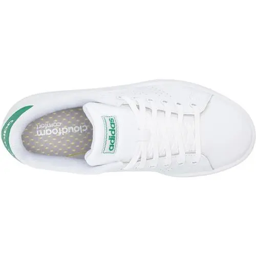 Adidas shoes - White/White/Green 3