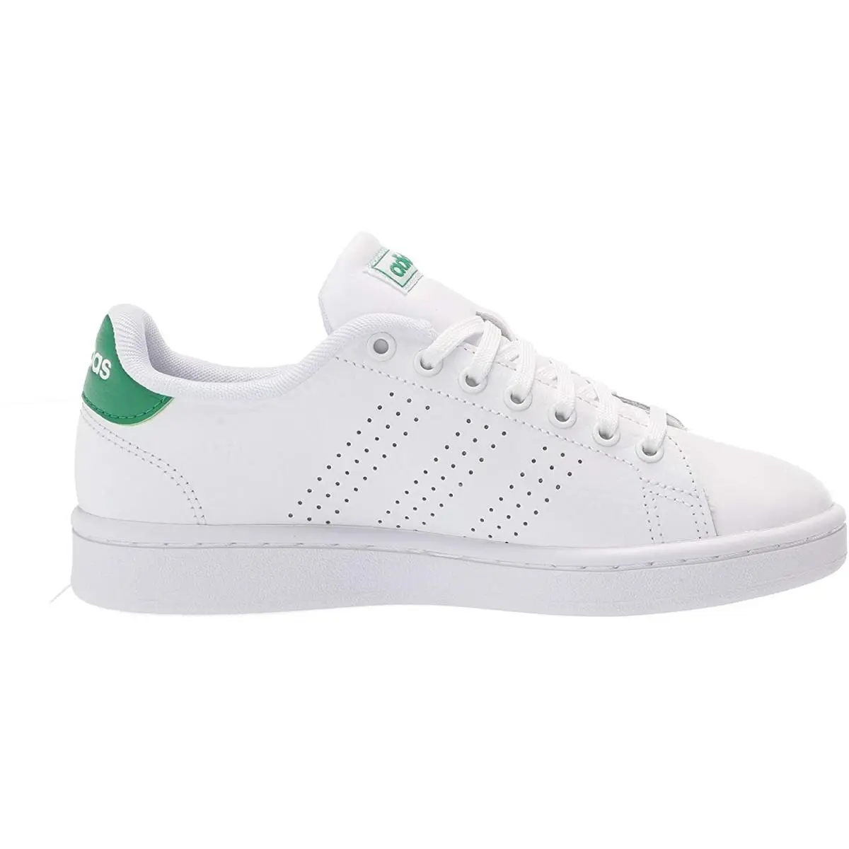 Adidas shoes - White/White/Green 4