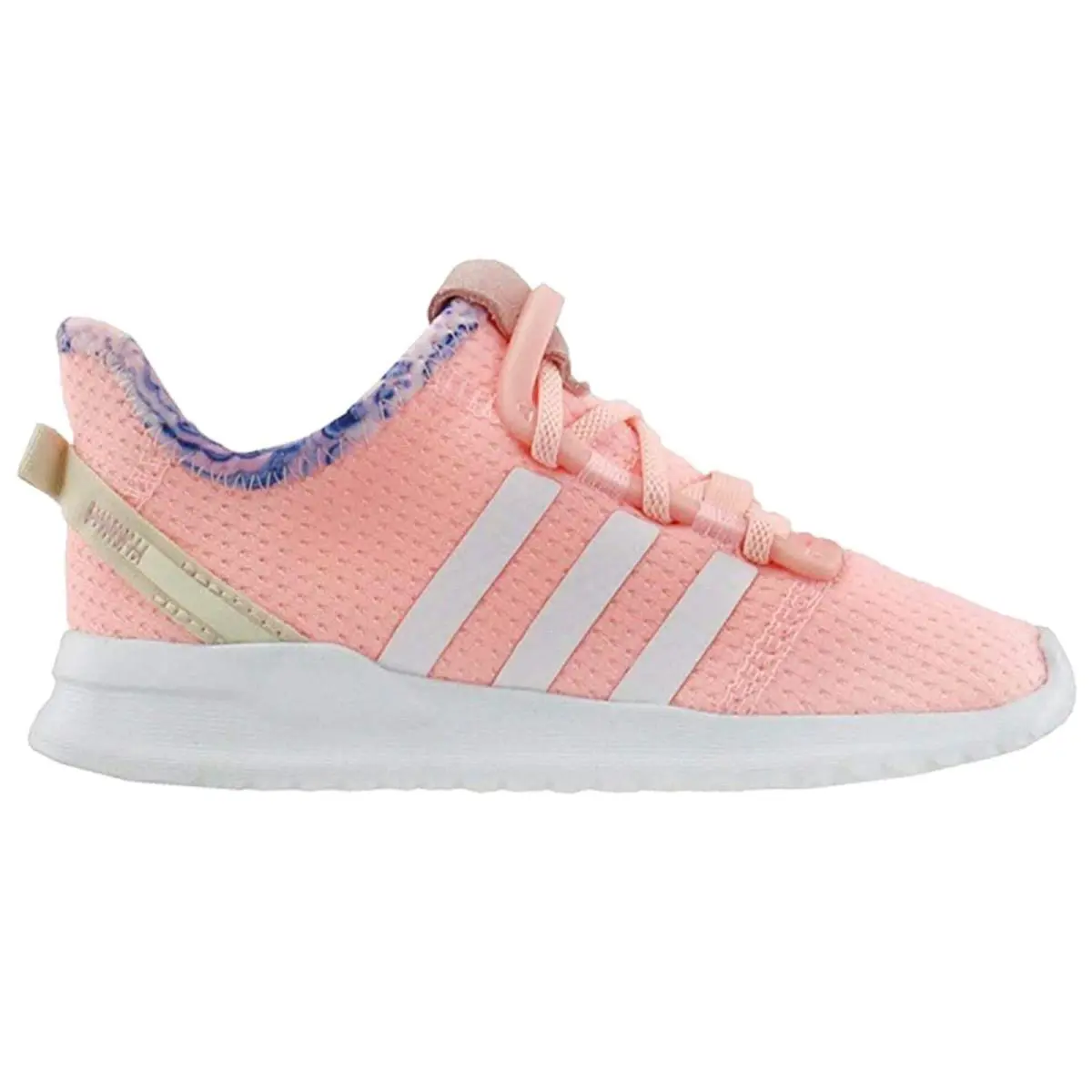 Adidas U_path Run I Toddler Girl`s Sneaker - CLEORA/FTWWHT/TRUPNK