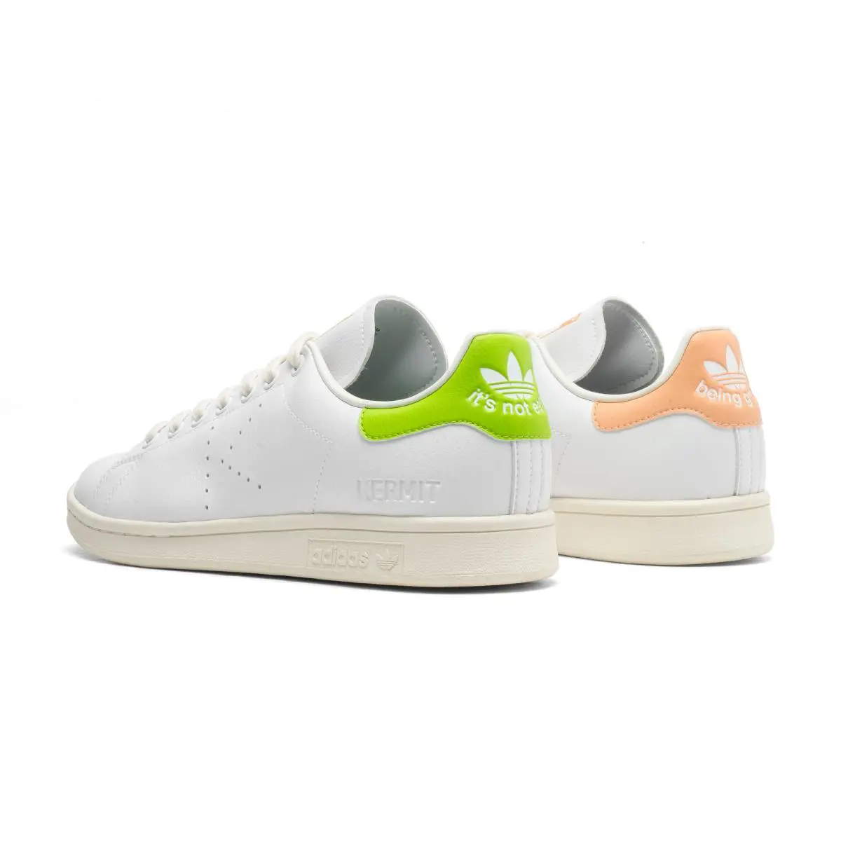 Adidas shoes - Adidas Stan Smith x Disney Kermit and Miss Piggy - GZ5996 - White Green Pink 2