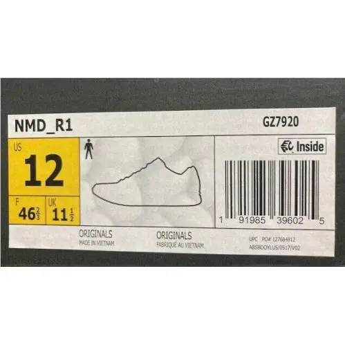 Adidas shoes - adidas NMD R1 - NMD - GZ7920 - Black and White 1