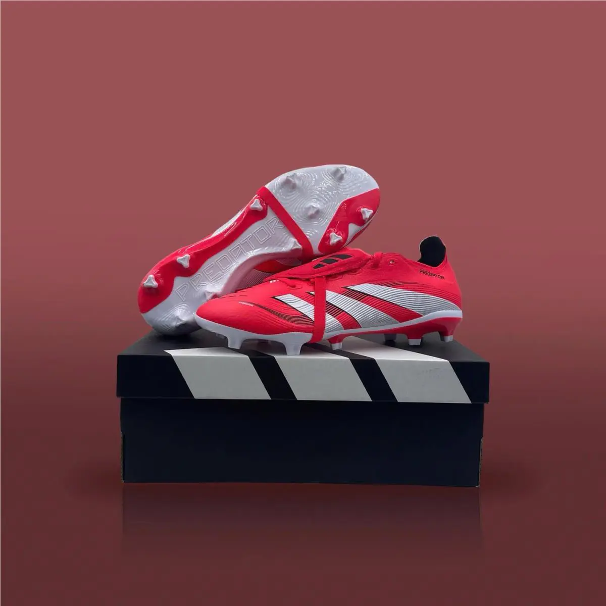 Adidas shoes - adidas Predator - Predator - Adidas Predator League FG/MG - Red 7