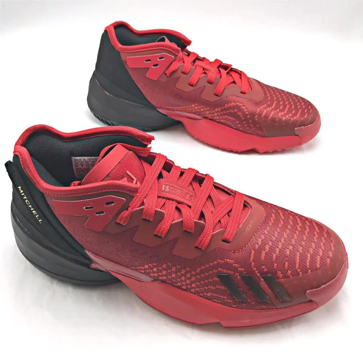 Adidas shoes - adidas D.O.N. Issue - Issue - GX6886 - TEAM VICTORY RED/CORE BLACK 4