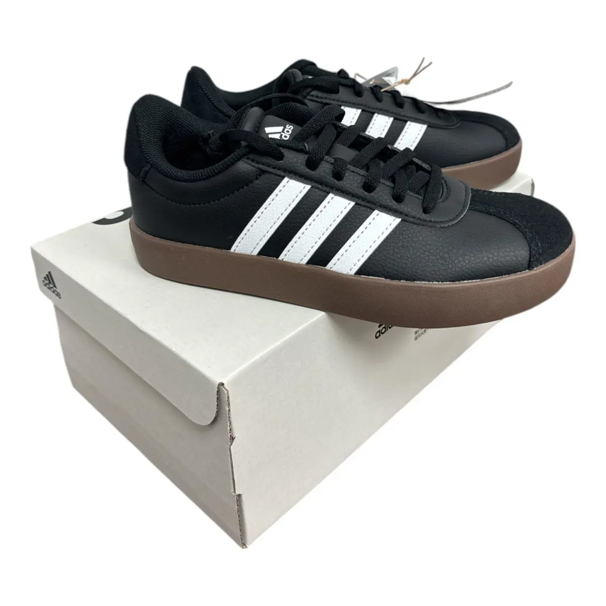 Adidas shoes - adidas Vl Court - Court - Black, Size/: Size:1 ;Black/White 2