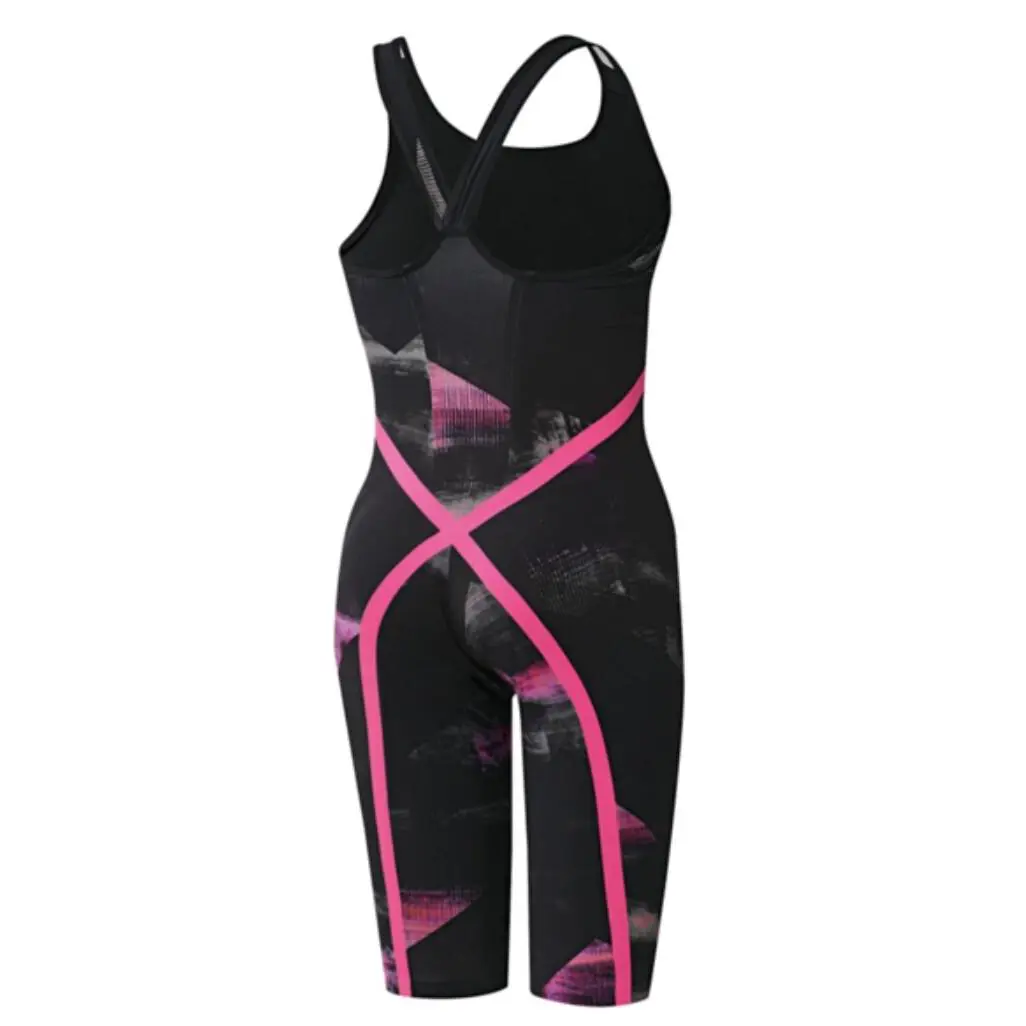 Adidas clothing - ADIDAS Adizero XVIII Freestyle Closed Back Kneesuit Swim Suit - CD5234 - Black 1