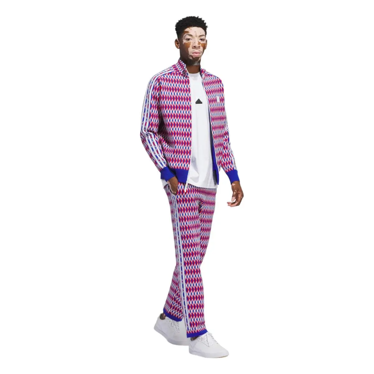 Adidas clothing - Adicross Primeknit Track Suit - Adicross Primeknit Track Suit - Blue 1