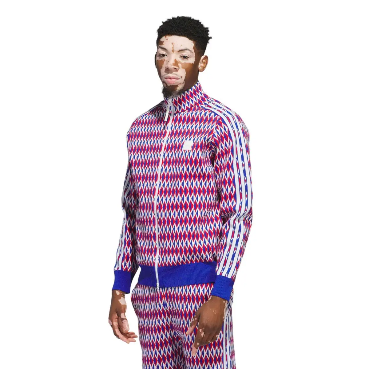 Adidas clothing - Adicross Primeknit Track Suit - Adicross Primeknit Track Suit - Blue 5